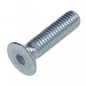Винт М3х25 DIN7991/ISO10642 кл.пр.8.8, оцинк